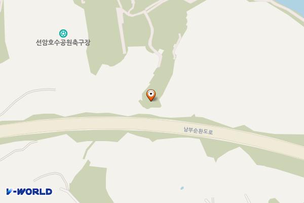 울산광역시인공암벽센터 화장실 위치 지도 — 울산광역시 남구 선암동 516-1