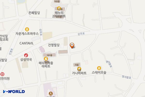 상모아파트 앞 공영주차장 위치 지도 — 제주특별자치도 서귀포시 대정읍 상모리 3970-2