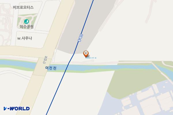 여천천 철교 화장실 위치 지도 — 울산광역시 남구 산업로 592