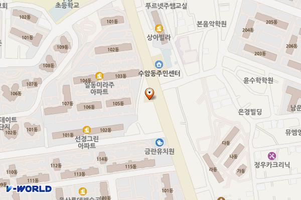 신선치안센터 화장실 위치 지도 — 울산광역시 남구 중앙로 25