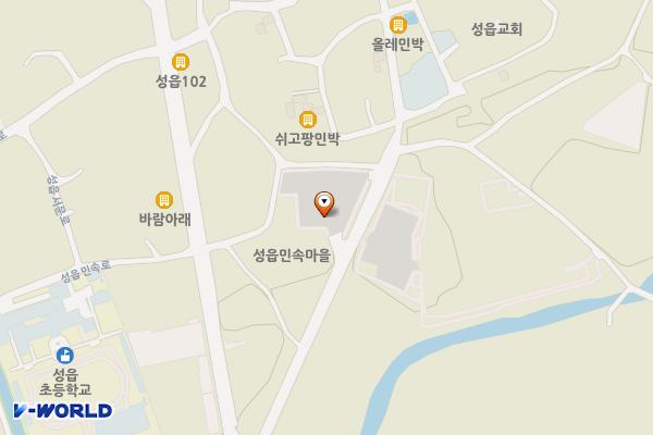 성읍민속마을 공영주차장 위치 지도 — 제주특별자치도 서귀포시 표선면 성읍리 778