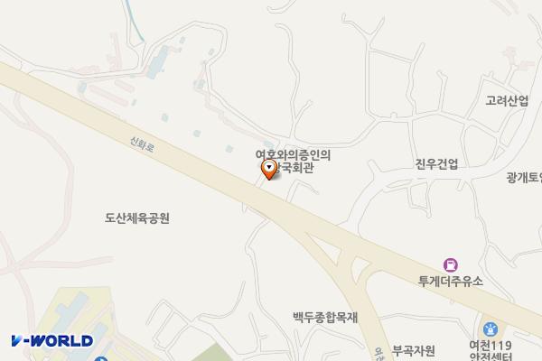 야음테니스장 화장실 위치 지도 — 울산광역시 남구 신화로 77