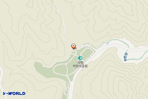 쇠평어린이공원B동화장실 위치 지도 — 울산광역시 동구 동해안로 287