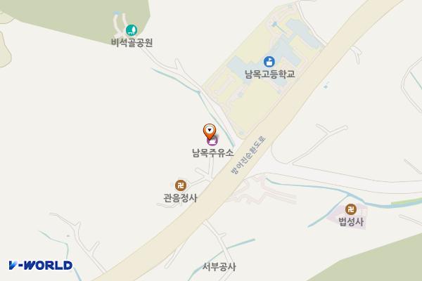 남목주유소 화장실 위치 지도 — 울산광역시 동구 방어진순환도로 1208 (방어동)