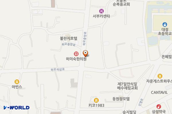 대정하모 공영노외3주차장 위치 지도 — 제주특별자치도 서귀포시 대정읍 하모리 1512-1