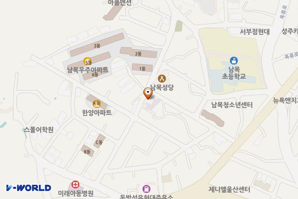 광림교회 위치 지도 — 울산광역시 동구 남목 5길 30