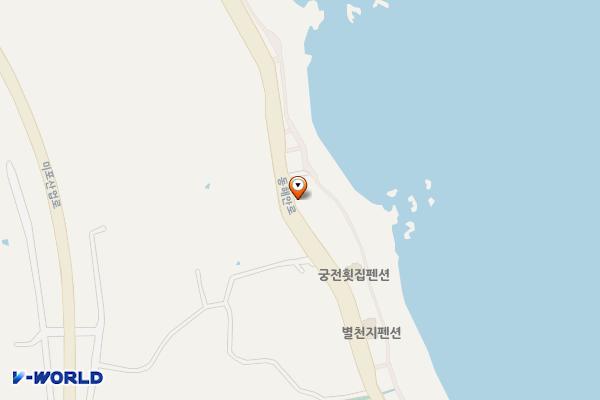 몽돌밭중앙화장실 위치 지도 — 울산광역시 동구 동해안로 696