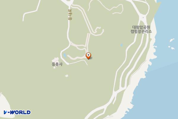대왕암공원미로원화장실 위치 지도 — 울산광역시 동구 등대로 80-22