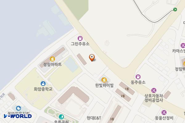 한마음새마을금고주유소 화장실 위치 지도 — 울산광역시 동구 방어진순환도로 420 (방어동)