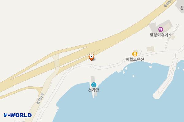 신명항 공중화장실 위치 지도 — 울산광역시 북구 신명동 64