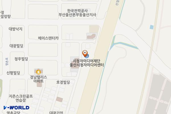울산시청자미디어센터 위치 지도 — 울산광역시 북구 명촌10길 78