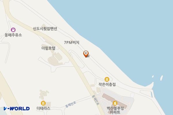 정자아름 공중화장실 위치 지도 — 울산광역시 북구 정자동 434-20