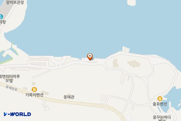 강동누리길(판지) 공중화장실 위치 지도 — 울산광역시 북구 구유동 327-3번지