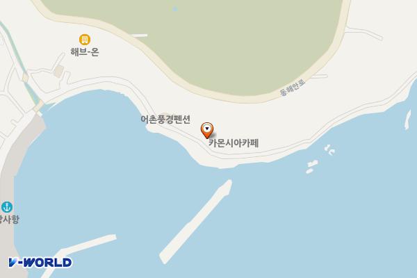 강동누리길(당사) 공중화장실 위치 지도 — 울산광역시 북구 당사동 276-1번지