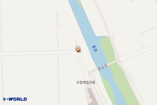 일지리버@ 인근 쉼터 공중화장실 위치 지도 — 울산광역시 북구 천곡동 1020-1