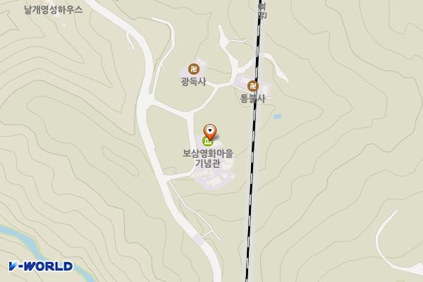 보삼영화마을기념관 위치 지도 — 울산 울주군 삼동면 보삼마을길 11 (조일리, 보삼 영화마을 기념관)