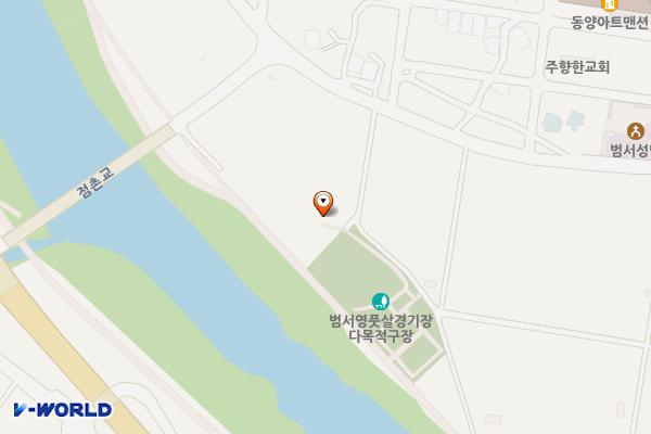 범서 구영 풋살장 위치 지도 — 울산광역시 울주군 범서읍 구영리 1073-41