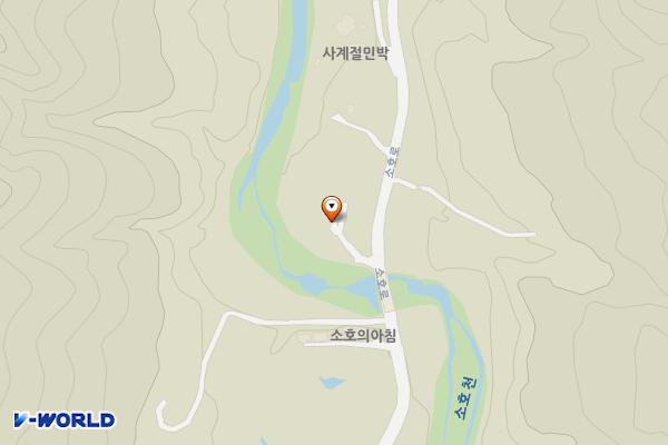 소호천변1 위치 지도 — 울산 울주군 상북면 소호리 246