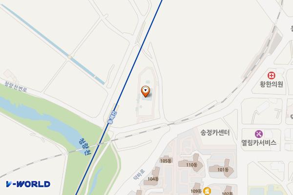 청량 개곡 게이트볼장 위치 지도 — 울산광역시 울주군 청량읍 개곡리 115-2
