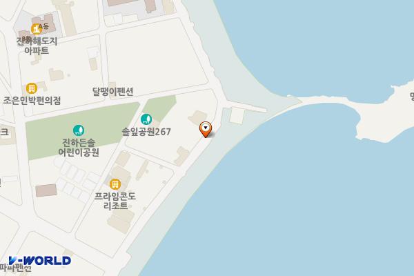 진하해수욕장백사장1 위치 지도 — 울산 울주군 서생면 진하리 307-2