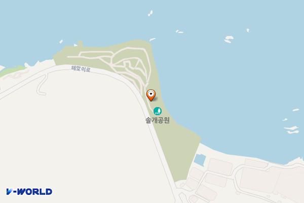 솔개공원 화장실 위치 지도 — 울산 울주군 서생면 해맞이로 1416 (진하리)