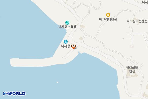 나사항2 위치 지도 — 울산광역시 울주군 서생면 나사리 168-4