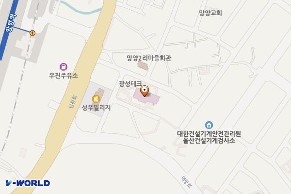 남부통합보건지소 위치 지도 — 울산 울주군 온양읍 터실1길 13 (망양리, 남부통합보건지소)