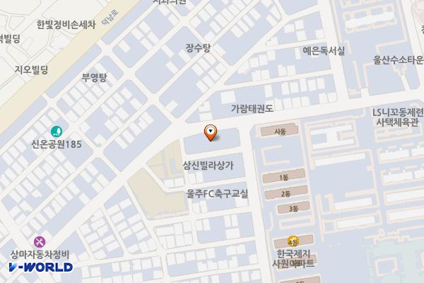 덕신2차시장주차타워 위치 지도 — 울산 울주군 온산읍 덕신리 430
