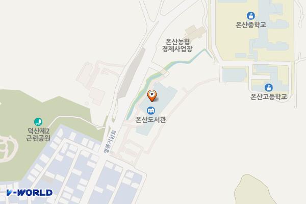 온산문화체육센터 화장실 위치 지도 — 울산 울주군 온산읍 명봉거남로 46 (덕신리, 온산문화체육센터)