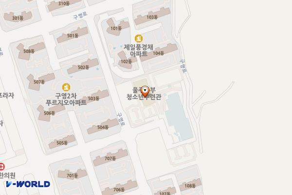 중부청소년수련관 위치 지도 — 울산광역시 울주군 범서읍 구영리 210-6