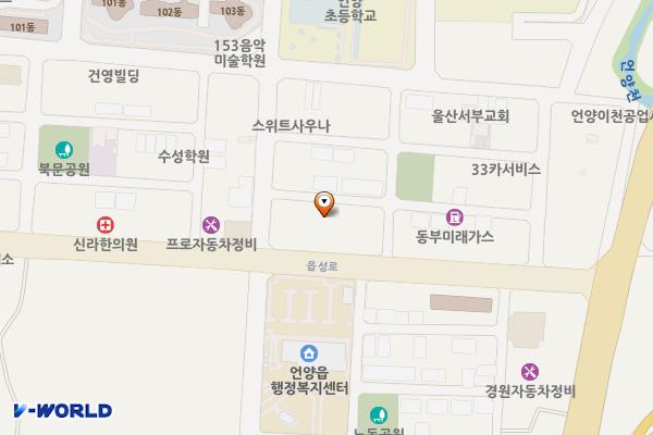 서부종합사회복지관 화장실 위치 지도 — 울산 울주군 언양읍 읍성로 169 (동부리, 서부종합사회복지관)