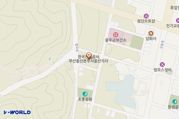 한국전력공사 서울산지사 위치 지도 — 울산광역시 울주군 삼남읍 향교로 112, 한국전력공사