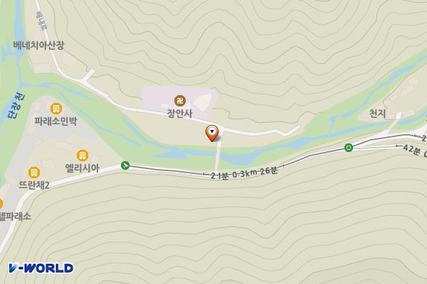 배내골2 위치 지도 — 울산 울주군 상북면 이천리 761