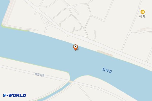 명선교공원강양측 위치 지도 — 울산 울주군 온산읍 강양리 899-1