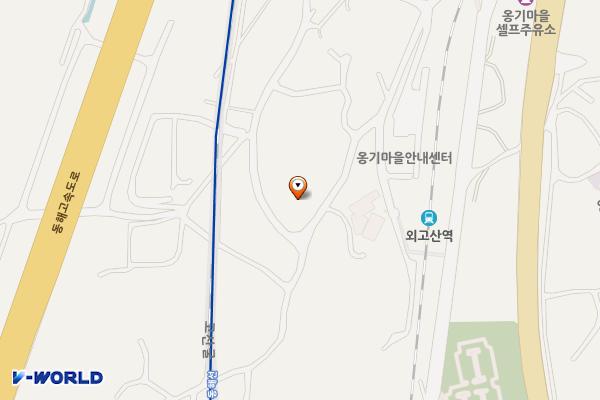 옹기아카데미 1공방 위치 지도 — 울산 울주군 온양읍 고산리 512-14
