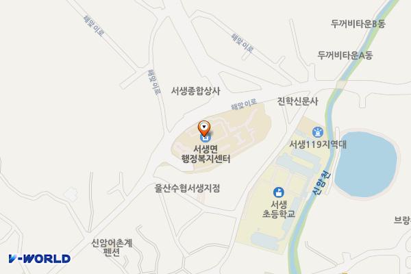서생보건지소 위치 지도 — 울산 울주군 서생면 해맞이로 894 (신암리, 서생보건지소)