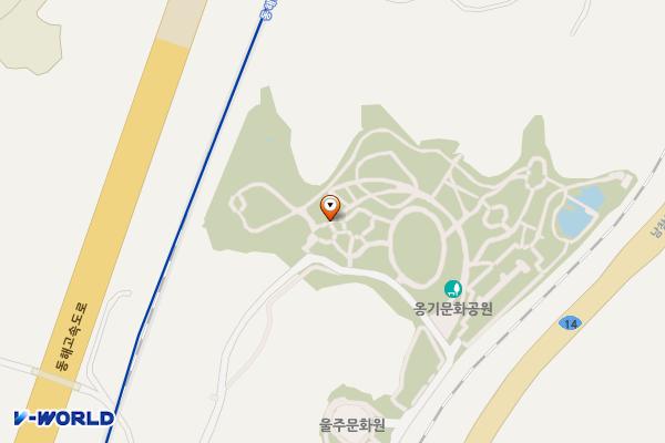 옹기문화공원 위치 지도 — 울산 울주군 온양읍 고산리 444-5