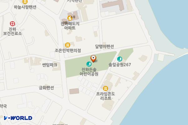 진하해수욕장솔밭 위치 지도 — 울산 울주군 서생면 진하리 78-2