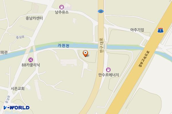 삼남 게이트볼장 위치 지도 — 울산광역시 울주군 삼남읍 신화리 1527-141