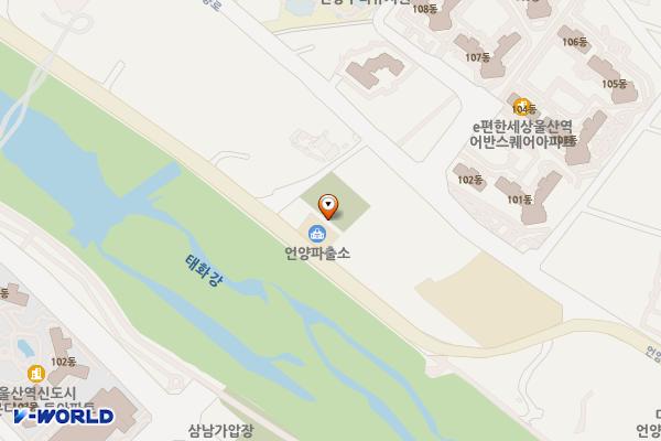 언양 어음테니스장 화장실 위치 지도 — 울산광역시 울주군 언양읍 어음리 500-15