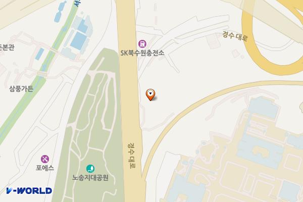 북수원톨게이트충전소 위치 지도 — 경기도 수원시 장안구 경수대로 1184, 주유소 (파장동)