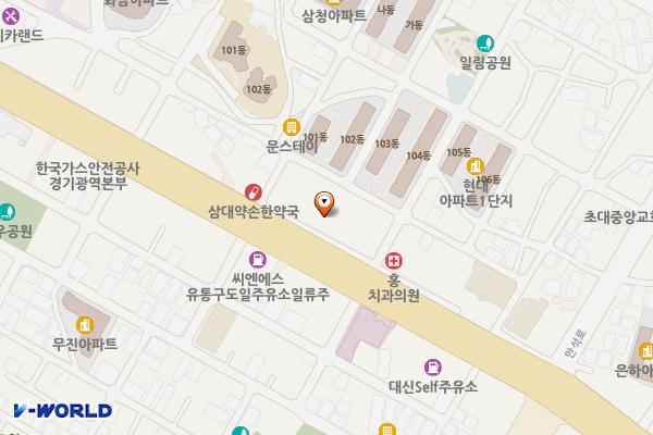 안동김씨현감공파빌딩 위치 지도 — 경기도 수원시 장안구 경수대로 1028