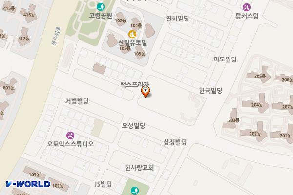 하이디프라자 위치 지도 — 경기도 수원시 권선구 곡선로49번길2(곡반정동)