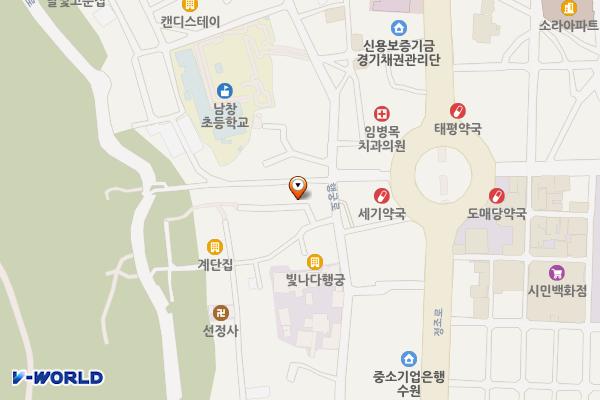 팔달문 위치 지도 — 경기도 수원시 팔달구 팔달로3가 103(행궁동)