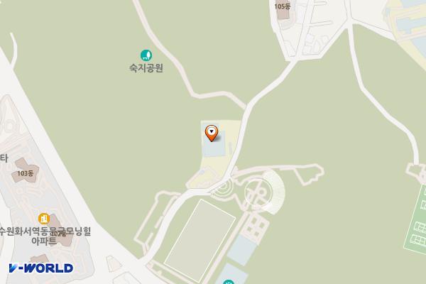 화서다산도서관 위치 지도 — 경기도 수원시 팔달구 화양로68번길 7-35(화서동)