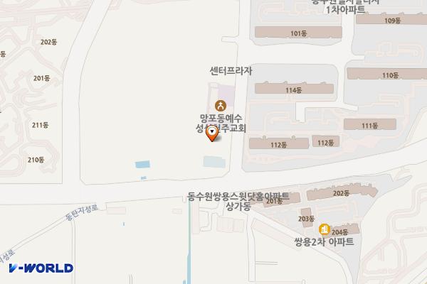 진성프라자 위치 지도 — 경기도 수원시 영통구 태장로 54번길 92(망포동)