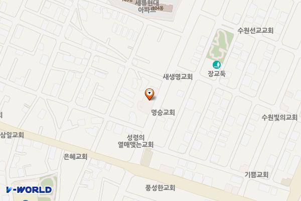 웰빙프라자 위치 지도 — 경기도 수원시 권선구 세지로 73(세류동)