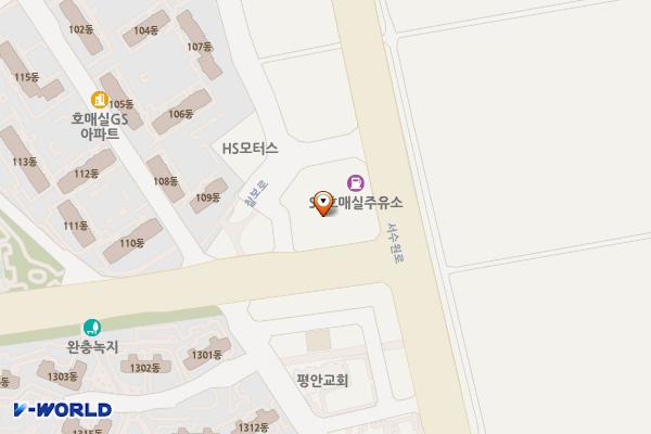 카페 에뚜알 위치 지도 — 경기도 수원시 권선구 칠보로 200