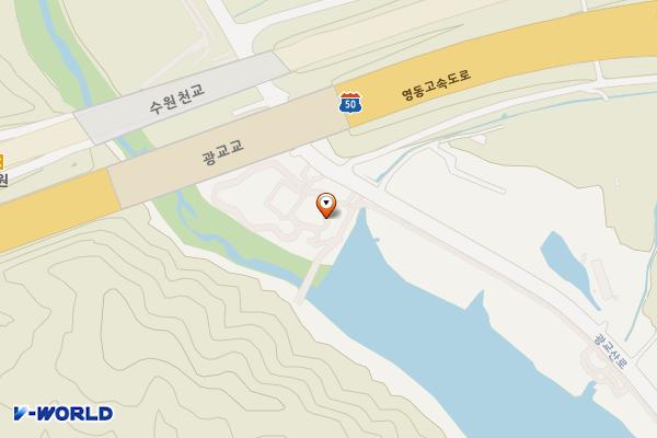 광교쉼터 위치 지도 — 경기도 수원시 장안구 광교산로 321 (하광교동)