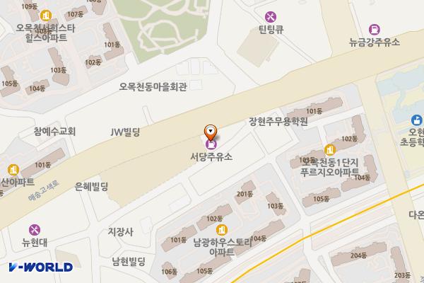 자유에너지(주) 선화주유소 위치 지도 — 경기도 수원시 권선구 매송고색로 552 (오목천동)